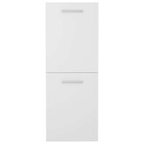 vidaXL Badkamerkast 30x30x80 cm bewerkt hout wit