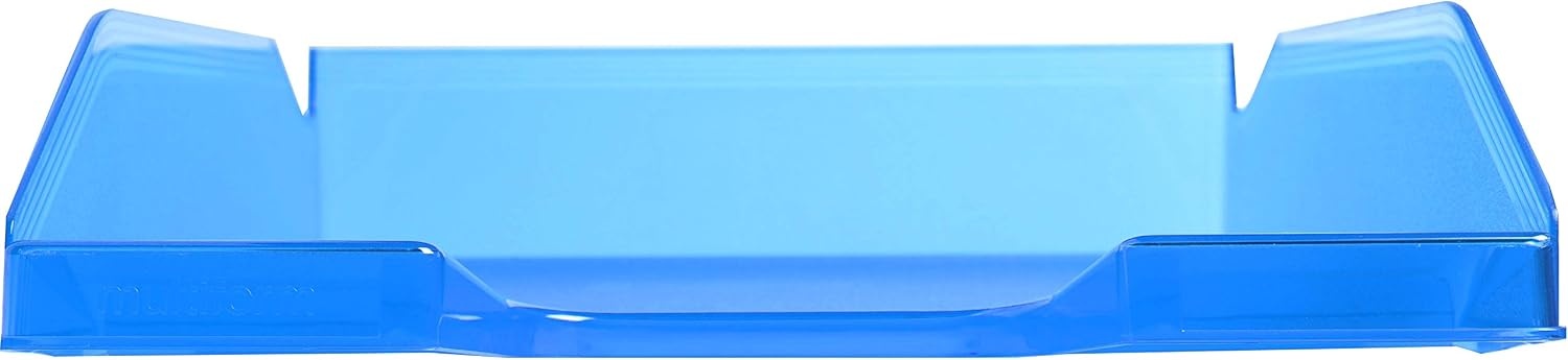Brievenbak Combo Midi voor A4 documenten | Modulair stapelbaar | Transparant | 34,6 x 25,5 x 6,5 cm