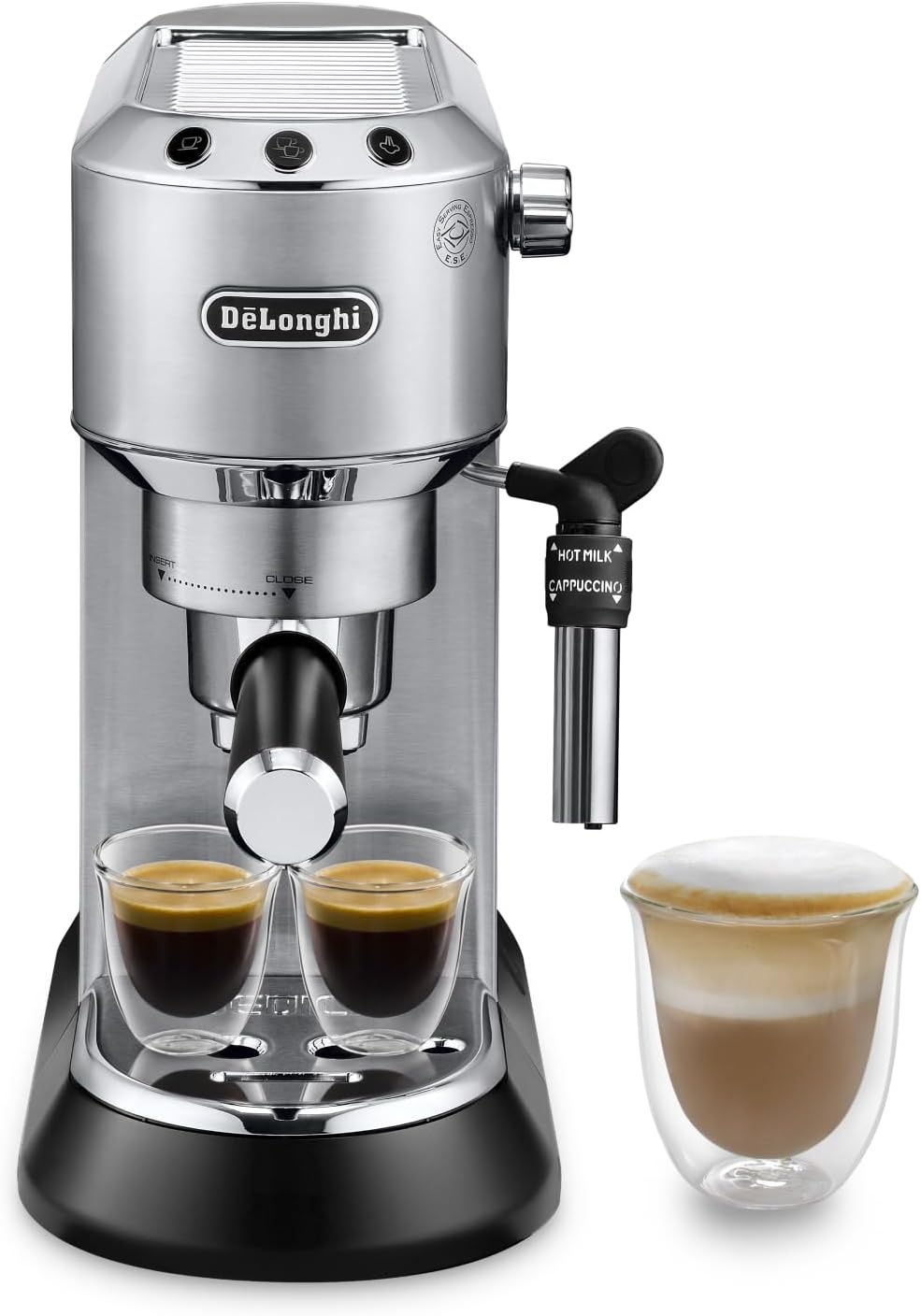 De'Longhi Dedica Style EC685M Espressomachine - Zwart - 15 bar