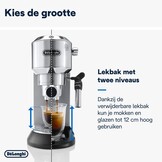 De'Longhi Dedica Style EC685M Espressomachine - Zwart - 15 bar