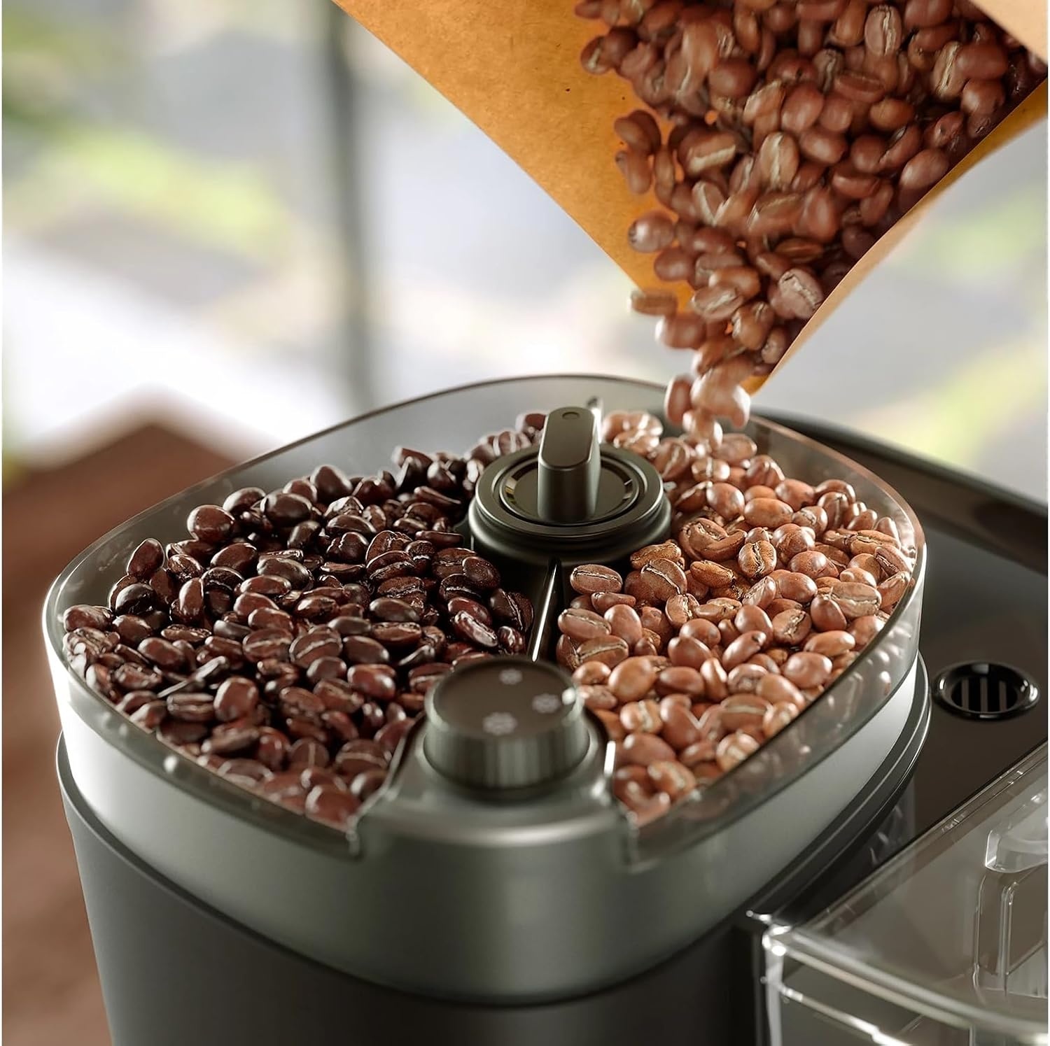 Philips All-in-1 Filterkoffiezetapparaat HD7900/50 met bonenmaler - 1.25 liter - Zwart/Zilver