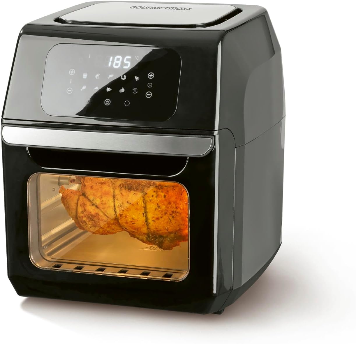 GOURMETmaxx FryUp Verticale Heteluchtfriteuse 10 Liter - Zwart