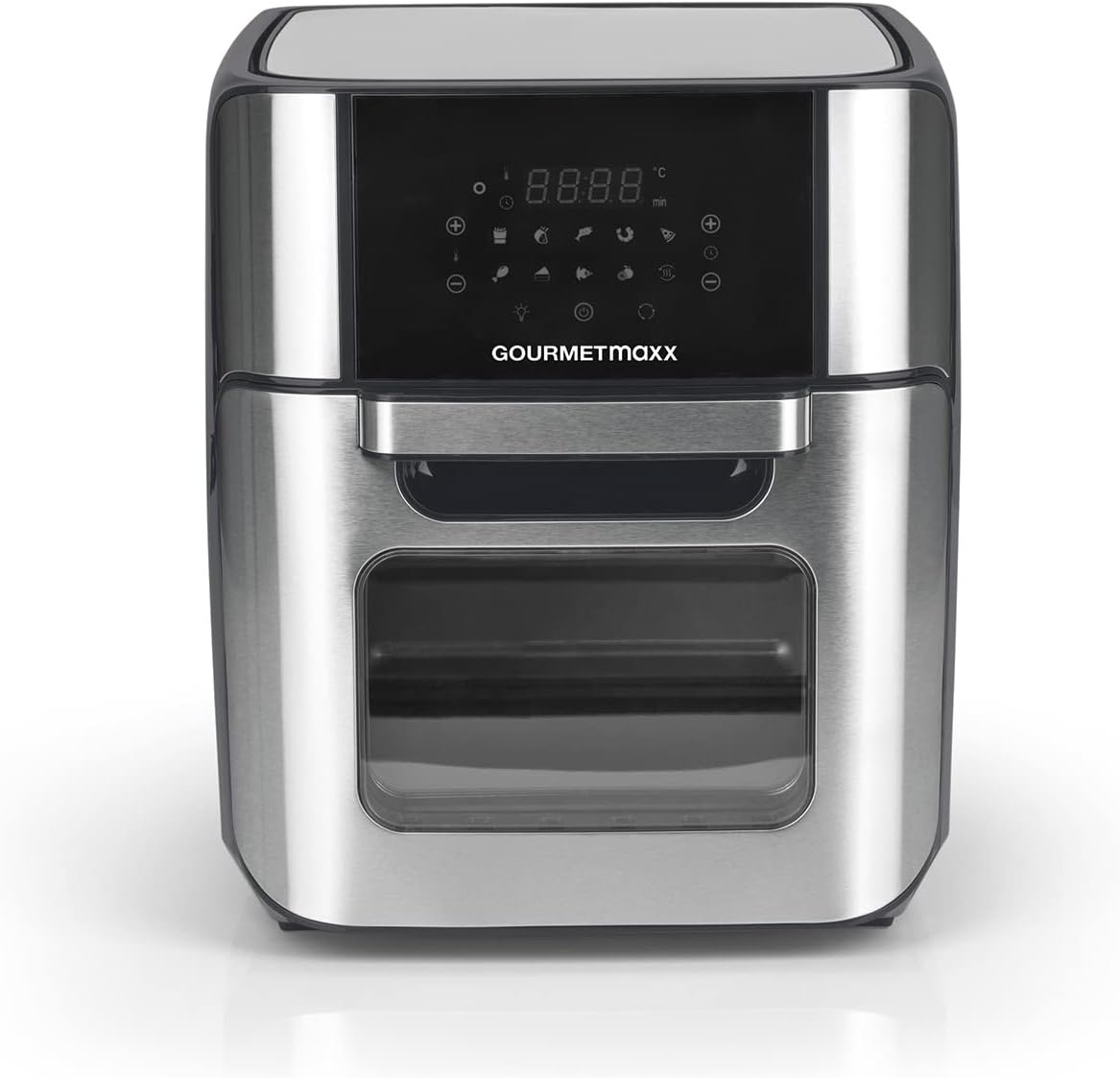 GOURMETmaxx FryUp Verticale Heteluchtfriteuse 10 Liter - Zwart