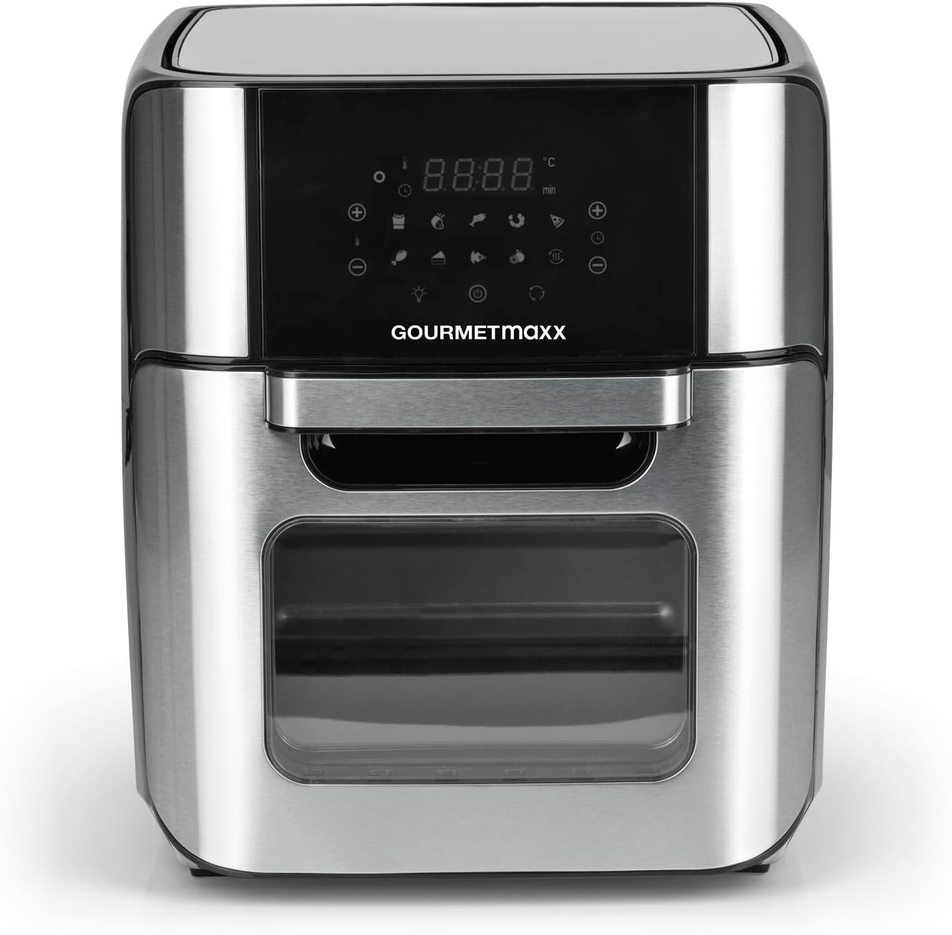GOURMETmaxx FryUp Verticale Heteluchtfriteuse 10 Liter - Zwart