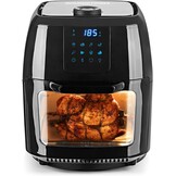 GOURMETmaxx FryUp Verticale Heteluchtfriteuse 10 Liter - Zwart