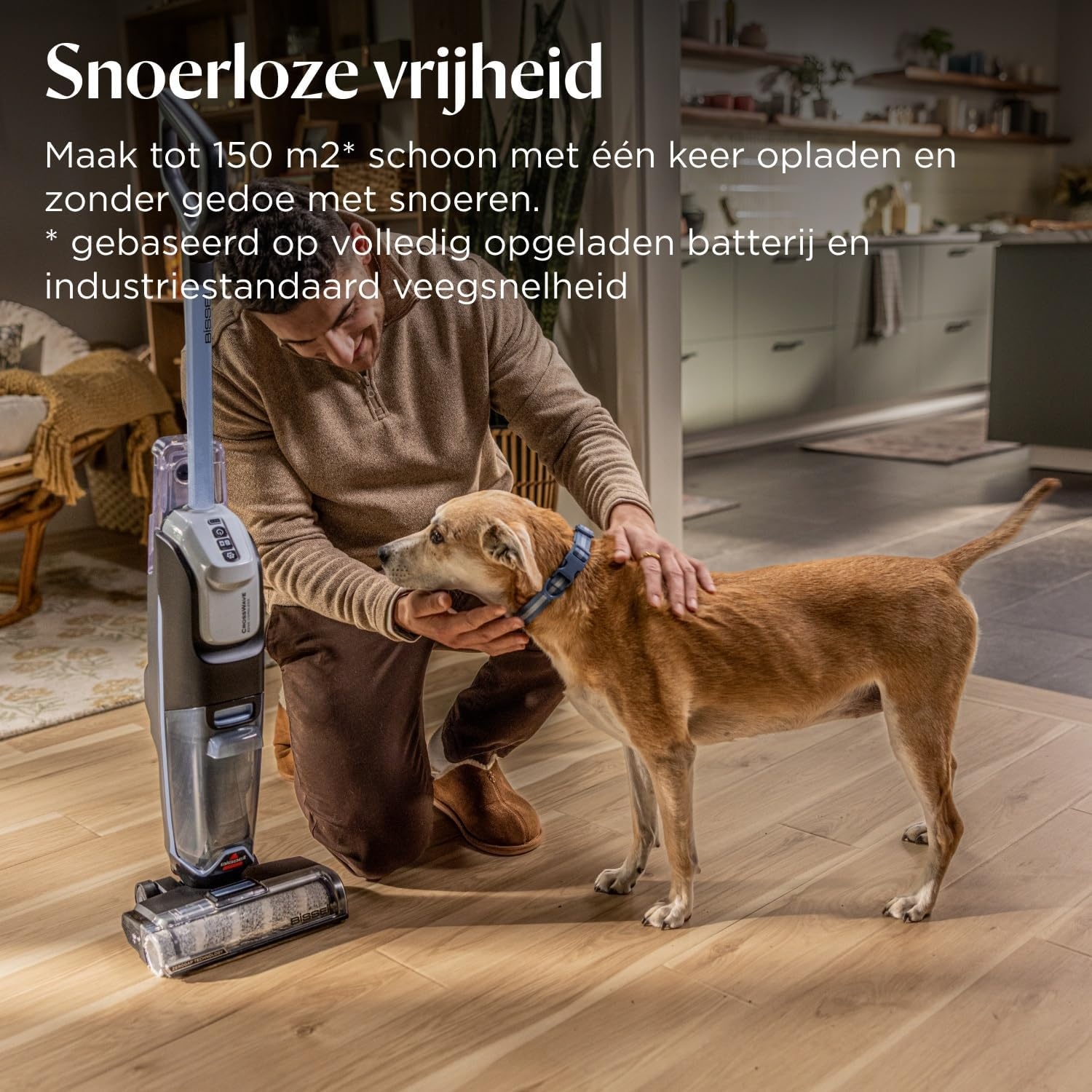 BISSELL CrossWave Edge Snoerloze Nat-Droogzuiger 4326N