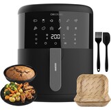 Cecotec Cecofry Bombastik 6000 Heteluchtfriteuse - 6 Liter - 1700W - Zwart - Inclusief Siliconen Accessoireset