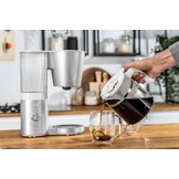ZWILLING Enfinigy Filterkoffiezetapparaat 1,5 Liter - Zilver-Wit