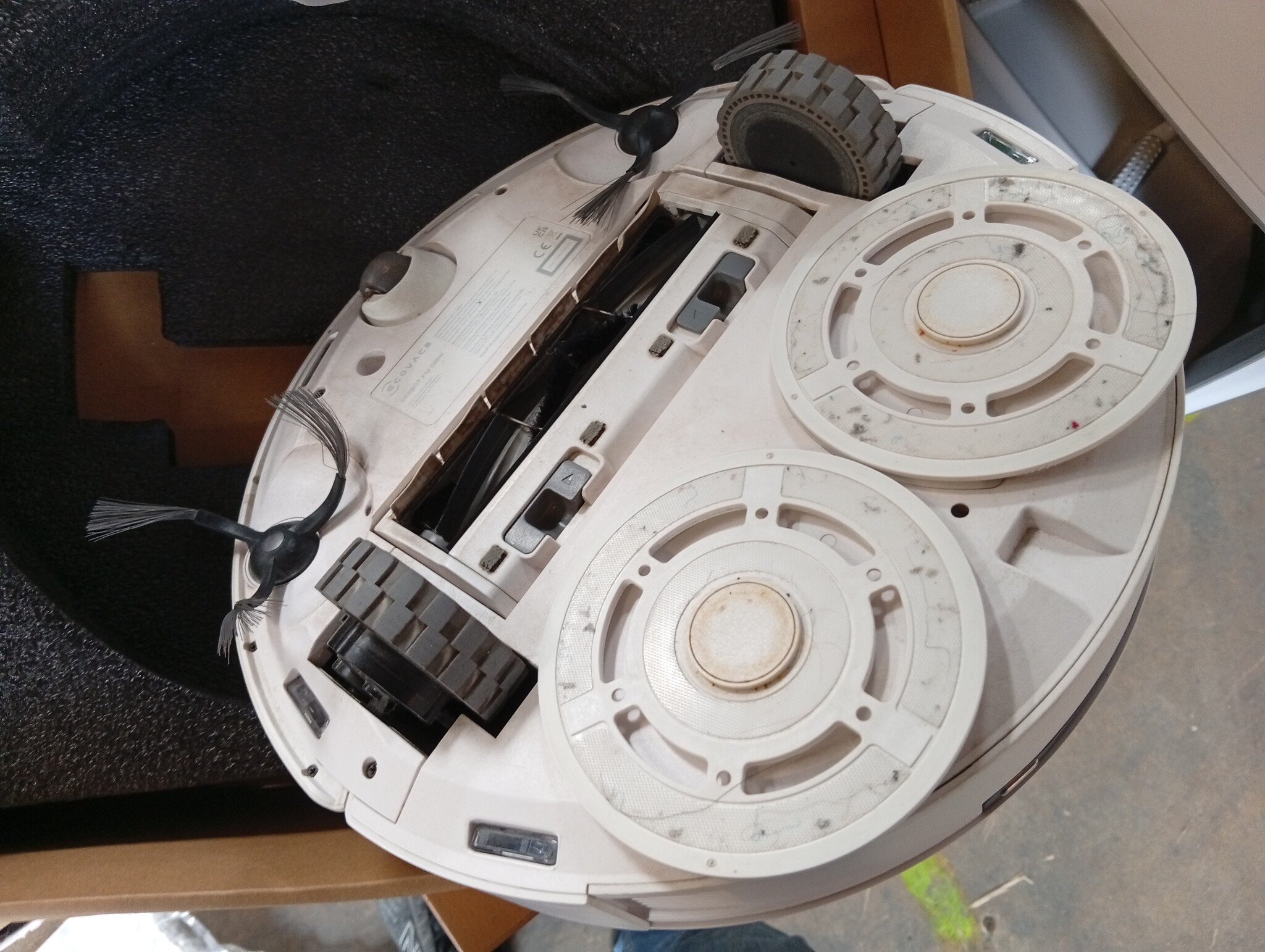 ECOVACS Deebot X1 e Omni robotstofzuiger met multifunctioneel reinigingsstation, 260 min, 400 m², 3D-kaarten, AIVI 3.0 vermijding van obstakels, spraakassistent Yiko