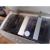 ECOVACS Deebot X1 e Omni robotstofzuiger met multifunctioneel reinigingsstation, 260 min, 400 m², 3D-kaarten, AIVI 3.0 vermijding van obstakels, spraakassistent Yiko