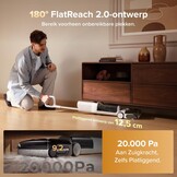 roborock F25 GT Gen 2 Draadloze Nat- en Droogstofzuiger, 20000 Pa