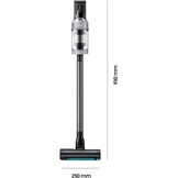 Samsung Bespoke AI Jet PetPRO Steelstofzuiger - 280 W - Pebble Gray
