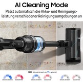 Samsung Bespoke AI Jet PetPRO Steelstofzuiger - 280 W - Pebble Gray