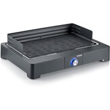 SEVERIN PG 8567 Tafelgrill - Elektrische Grill met Grillplaat - Zwart