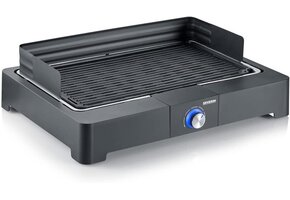 Elektrische Tafelgrill 2200W - Binnen & Buiten - Zwart - 34% Korting