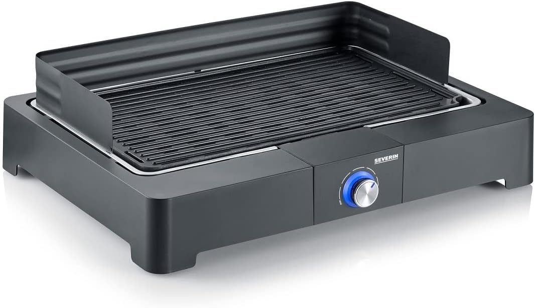SEVERIN PG 8567 Tafelgrill - Elektrische Grill met Grillplaat - Zwart