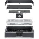 SEVERIN PG 8567 Tafelgrill - Elektrische Grill met Grillplaat - Zwart