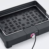 SEVERIN PG 8567 Tafelgrill - Elektrische Grill met Grillplaat - Zwart