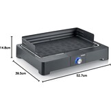SEVERIN PG 8567 Tafelgrill - Elektrische Grill met Grillplaat - Zwart