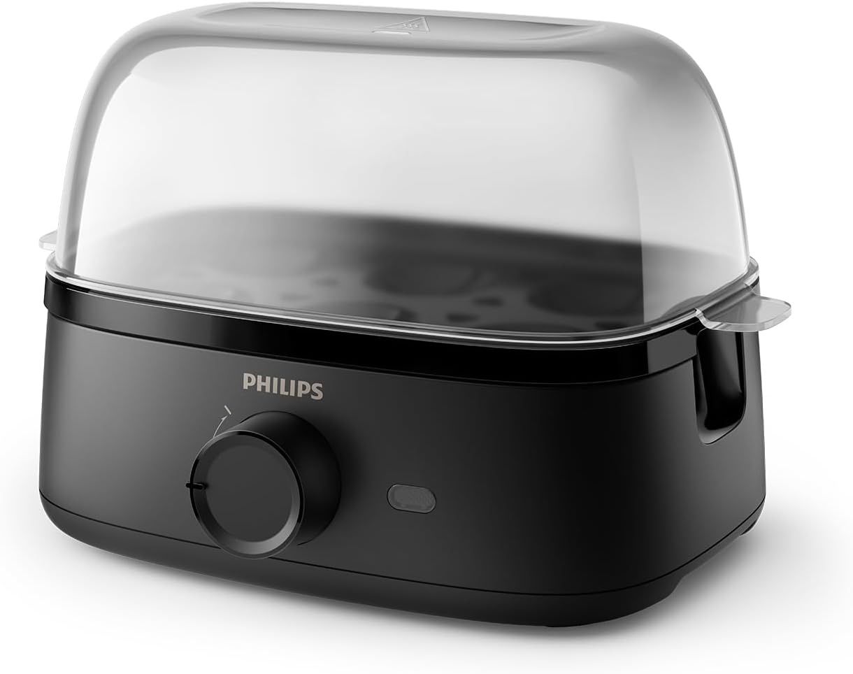 Philips Eierkoker 3000 Series HD9137/90 - Voor 6 eieren - Zwart