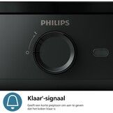 Philips Eierkoker 3000 Series HD9137/90 - Voor 6 eieren - Zwart