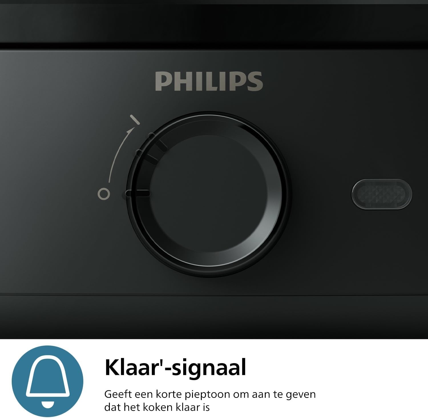 Philips Eierkoker 3000 Series HD9137/90 - Voor 6 eieren - Zwart
