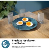 Philips Eierkoker 3000 Series HD9137/90 - Voor 6 eieren - Zwart