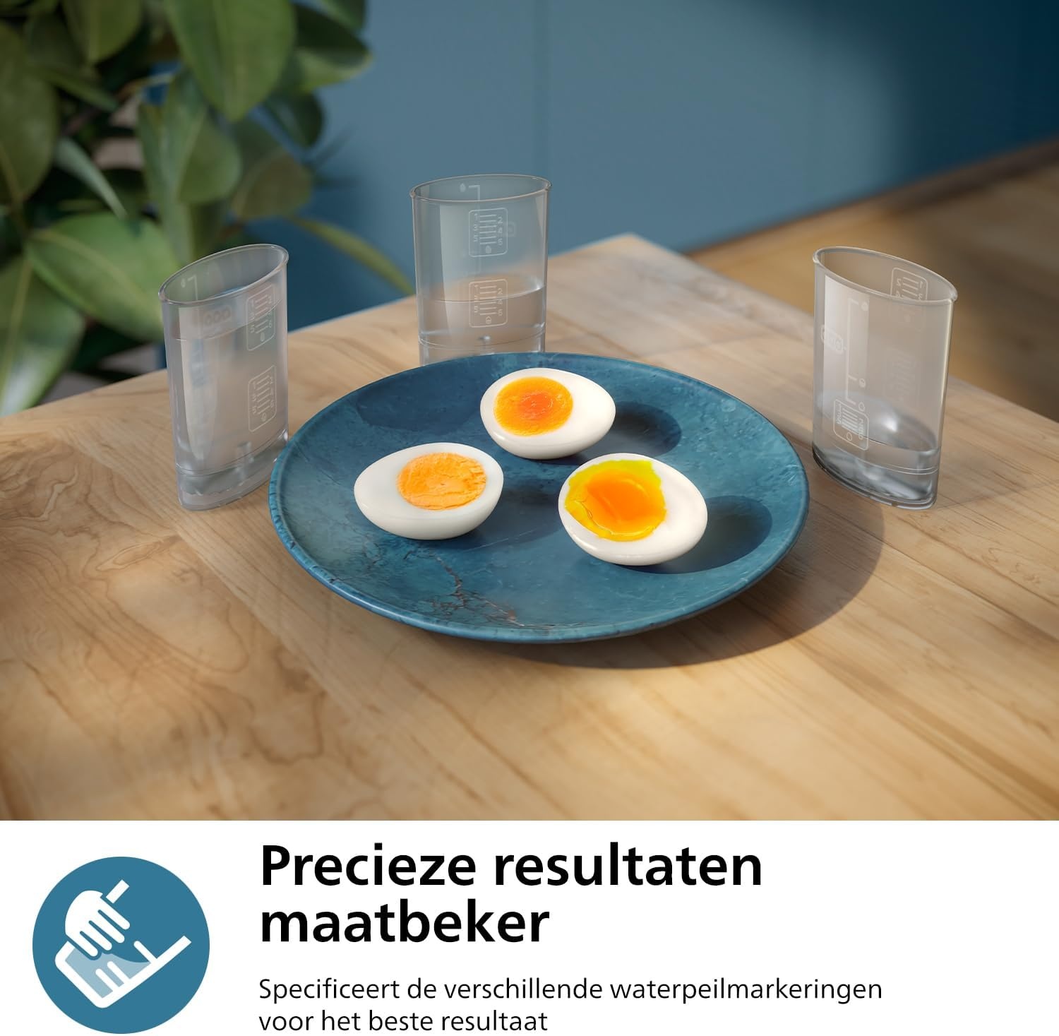 Philips Eierkoker 3000 Series HD9137/90 - Voor 6 eieren - Zwart
