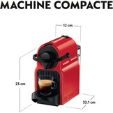 Nespresso Krups Inissia Capsulemachine - Rood