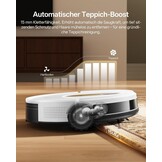 Vexilar Cleanova W8 Saugroboter - Witte Robotstofzuiger met Wischfunctie - 5000 Pa
