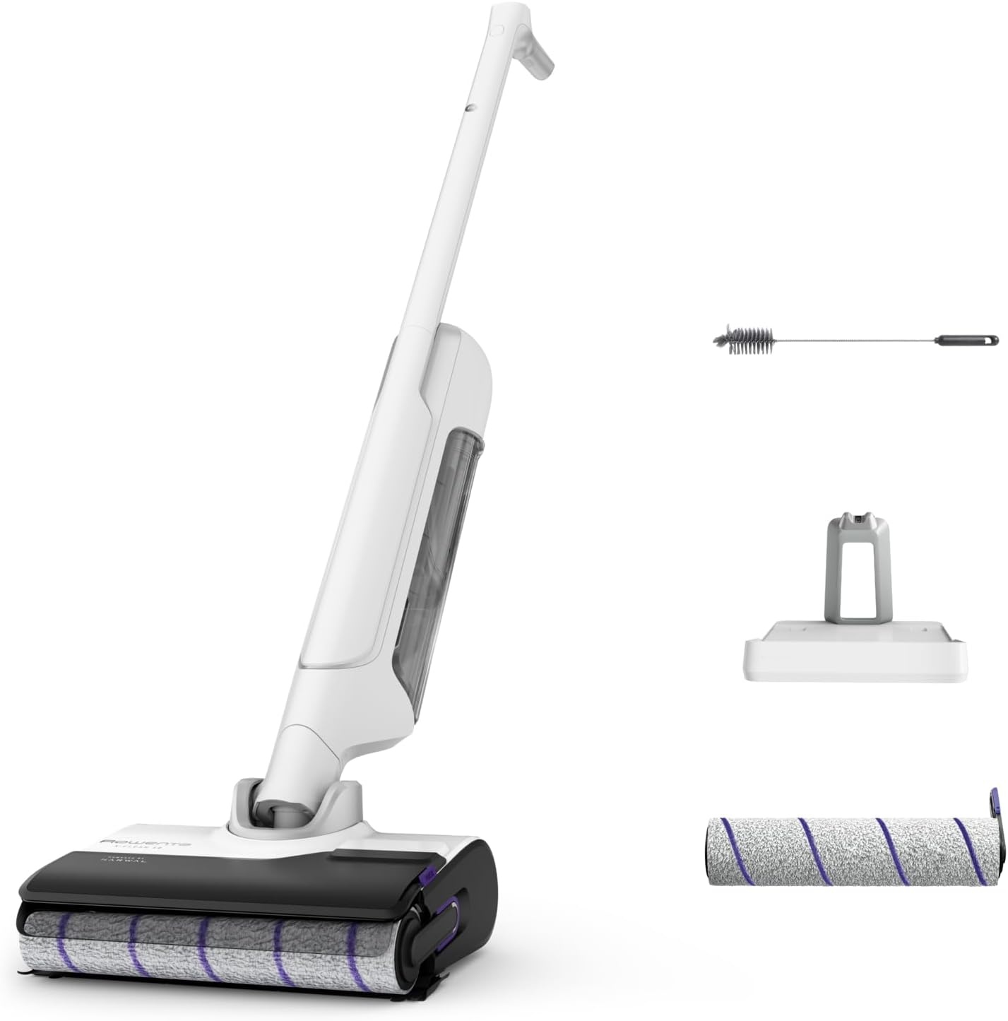 Rowenta X-Clean 10 2-in-1 Draadloze Vloerreiniger - Stofzuiger en Dweil - Wit