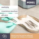 Perel Ultrasoon reiniger 2.6 L, ultrasonic cleaner 35 kHz, sieradenreiniger voor brillen horloges gebit munten sleutels, rvs tank, digitale timer, krasvrij, wit