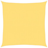 vidaXL Zonnezeil 160 g/m² 4x4 m HDPE beige