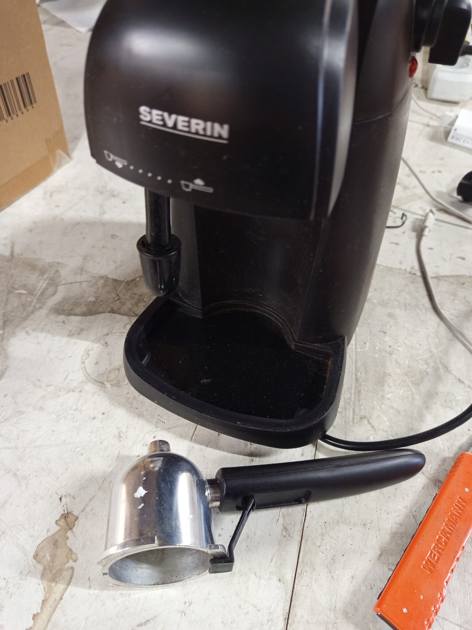 SEVERIN KA5978 Espressomachine - Zwart - 4 kopjes