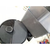 iRobot Roomba® Plus 505 Combo + AutoWash Dock Robotstofzuiger met Dweilfunctie - Multifunctioneel Dock - DualClean Dweilpads met PerfectEdge - Verwarmd Pad Drogen - ClearView Pro LiDAR - Zwart (N1850)