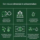 iRobot Roomba® Plus 505 Combo + AutoWash Dock Robotstofzuiger met Dweilfunctie - Multifunctioneel Dock - DualClean Dweilpads met PerfectEdge - Verwarmd Pad Drogen - ClearView Pro LiDAR - Zwart (N1850)