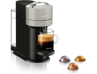 Nespresso Vertuo Next koffiemachine door Krups - Lichtgrijs