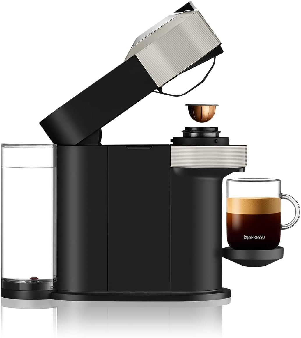 Nespresso Vertuo Next koffiemachine door Krups - Lichtgrijs