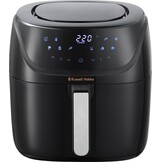 Russell Hobbs Air Fryer XXL 8L [compacte behuizing, 7 kookfuncties, 10 programma's] Rapid Air (vaatwasserbestendig, max. 220°C, frituurpan zonder olie, grillen, bakken, braden) Satisfry 27170-56