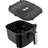 Russell Hobbs Air Fryer XXL 8L [compacte behuizing, 7 kookfuncties, 10 programma's] Rapid Air (vaatwasserbestendig, max. 220°C, frituurpan zonder olie, grillen, bakken, braden) Satisfry 27170-56