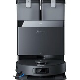 ECOVACS DEEBOT T30C OMNI Robotstofzuiger en Dweilrobot, 20.000 Pa, ZeroTangle 3.0, TruEdge 2.0, TrueMapping 2.0, Alles-in-één OMNI-station, Automatisch zelfreinigingssysteem, Zwart