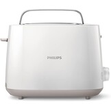 Philips Broodrooster Daily Collection - 8 Bruiningsstanden - 2 variabele sleuven - Geintegreerde opzethouder - Ondooifunctie - Uitneembare kruimellade - Automatische uitschakeling - HD2581/00