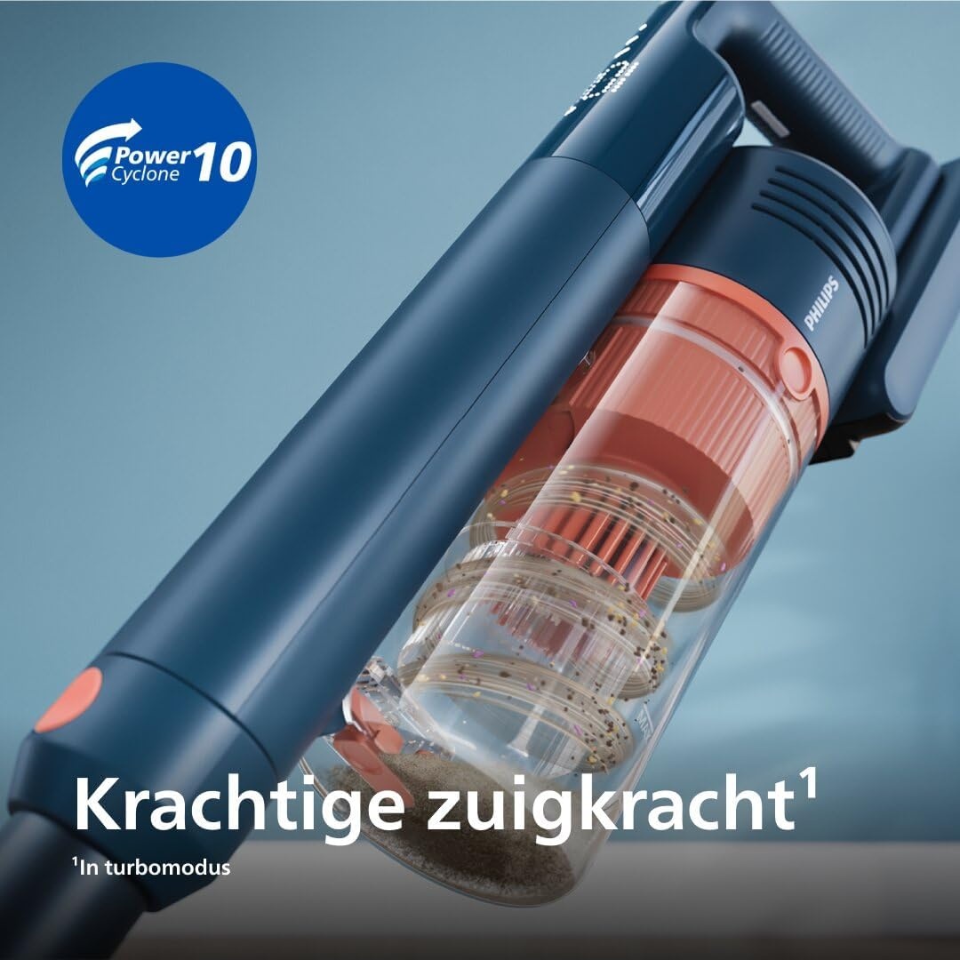 Philips Snoerloze Steelstofzuiger SpeedPro Max 5000-60 min gebruik