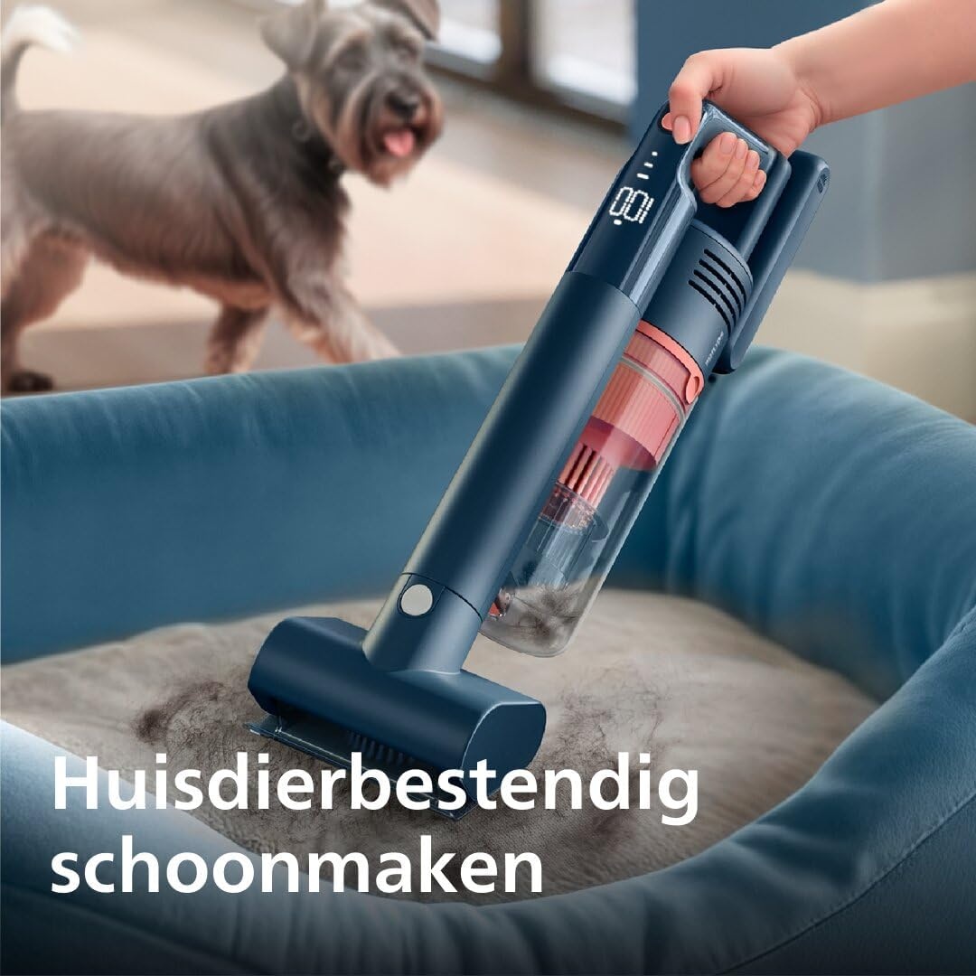 Philips Snoerloze Steelstofzuiger SpeedPro Max 5000-60 min gebruik