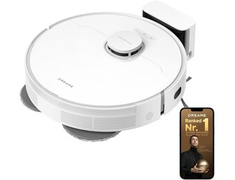 Dreame L10s Pro Gen 3 Robotstofzuiger met Dweilfunctie - 13.000 Pa - Wit