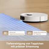 Dreame L10s Pro Gen 3 Robotstofzuiger met Dweilfunctie - 13.000 Pa - Wit