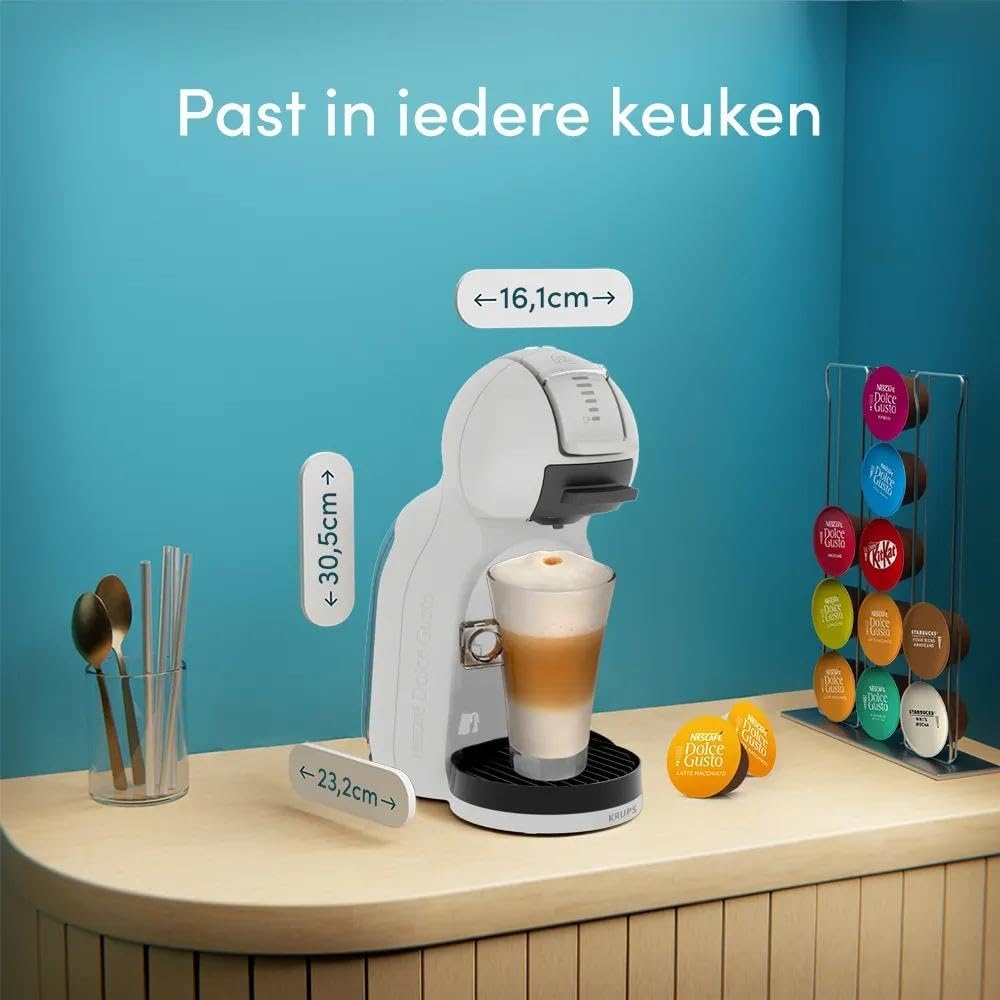 Krups Nescafé Dolce Gusto MiniMe Koffiecupmachine - 0.8 L - Zwart