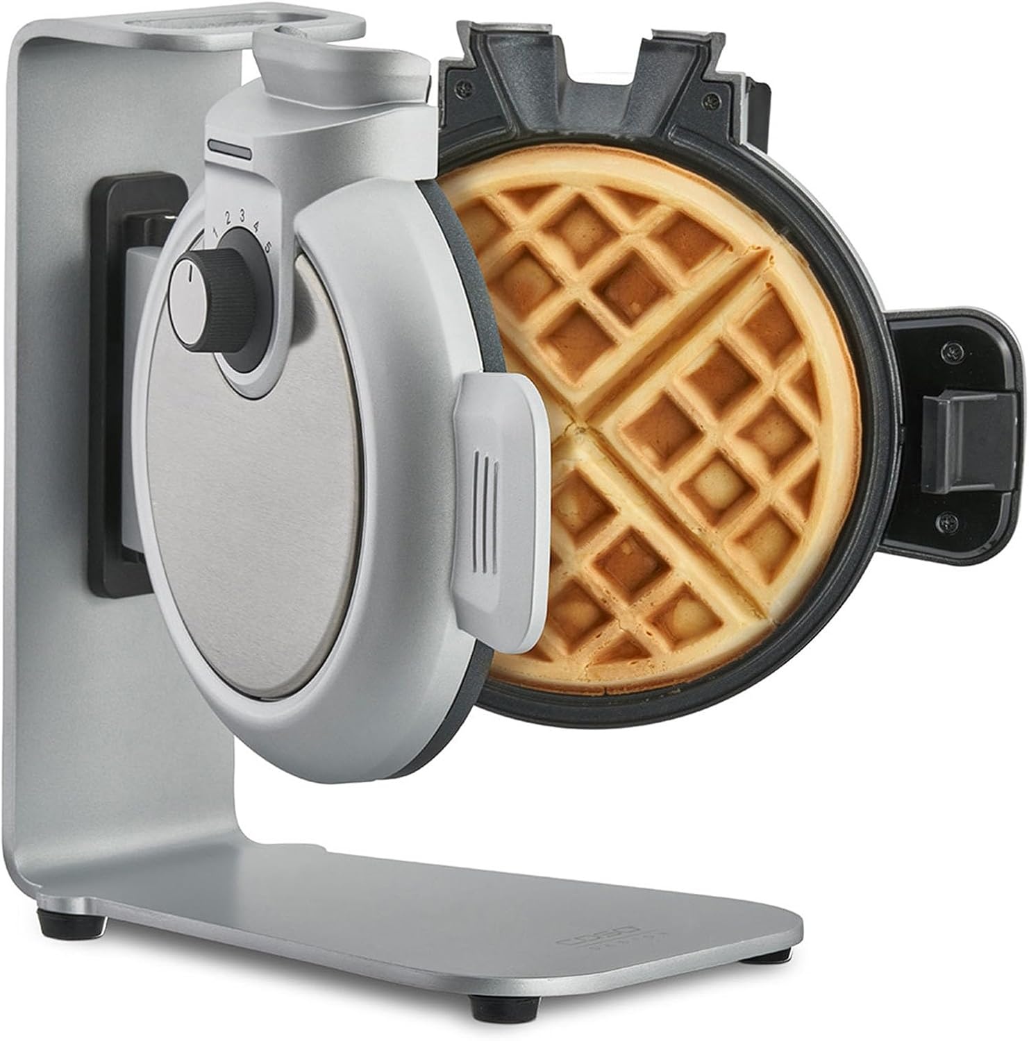 CASO WaffleUp Verticaal Wafelijzer - Wit - Voor Belgische wafels 18 cm