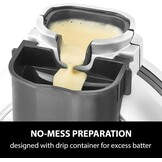 CASO WaffleUp Verticaal Wafelijzer - Wit - Voor Belgische wafels 18 cm