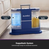 Eureka NEY100 Waschsauger - Blauw - 1,5L Wassertank - 12500Pa - Voor tapijt en bekleding
